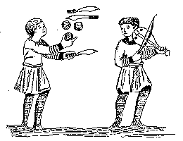 Medieval jugglers
