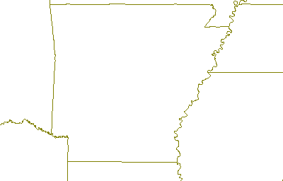 [Map of Arkansas Juggling Clubs]