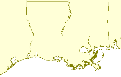 [Map of Louisiana Juggling Clubs]