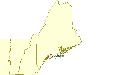 [Map of Maine Juggling Clubs]