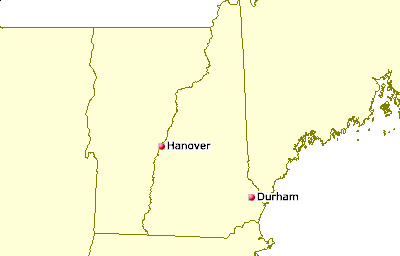 [Map of New Hampshire Juggling Clubs]