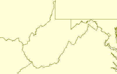 [Map of West Virginia Juggling Clubs]