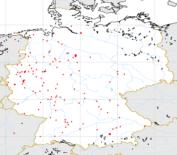 [Clickable Map of German Juggling Clubs]